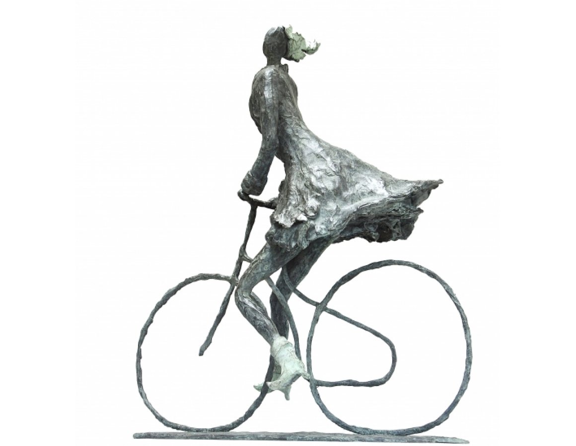 Joy, freedom, girl on a bicycle - Astrid Huisman-Biemans