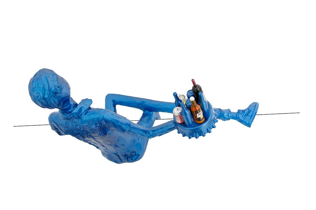 Anyone for a drink?   blauw / detail - Astrid Huisman-Biemans