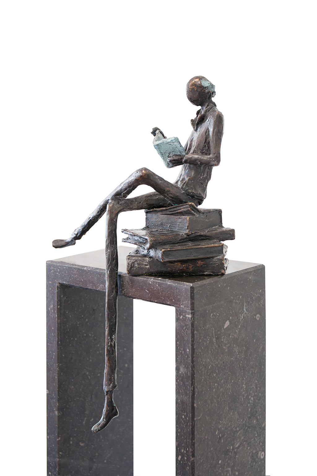 Lezende man - Astrid Huisman-Biemans
